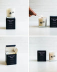 Custom Logo Deluxe Soy Candle - 8oz - Private Label