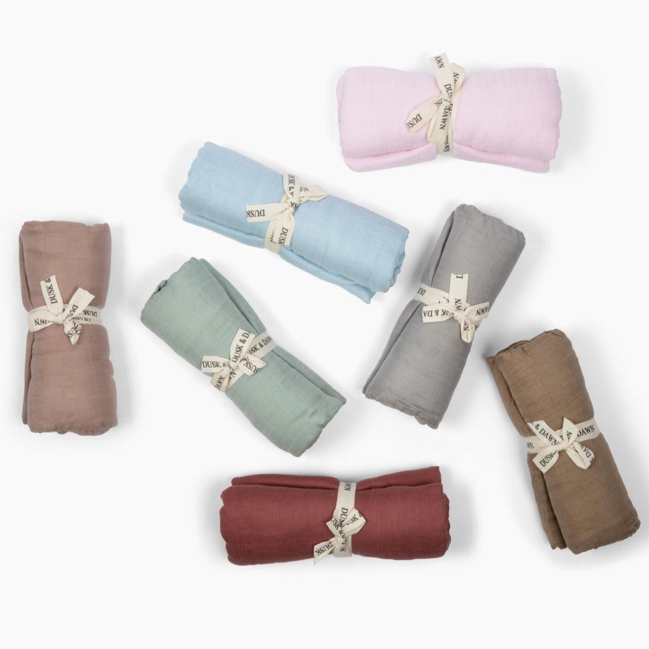 Muslin Swaddle Blanket - Ivory