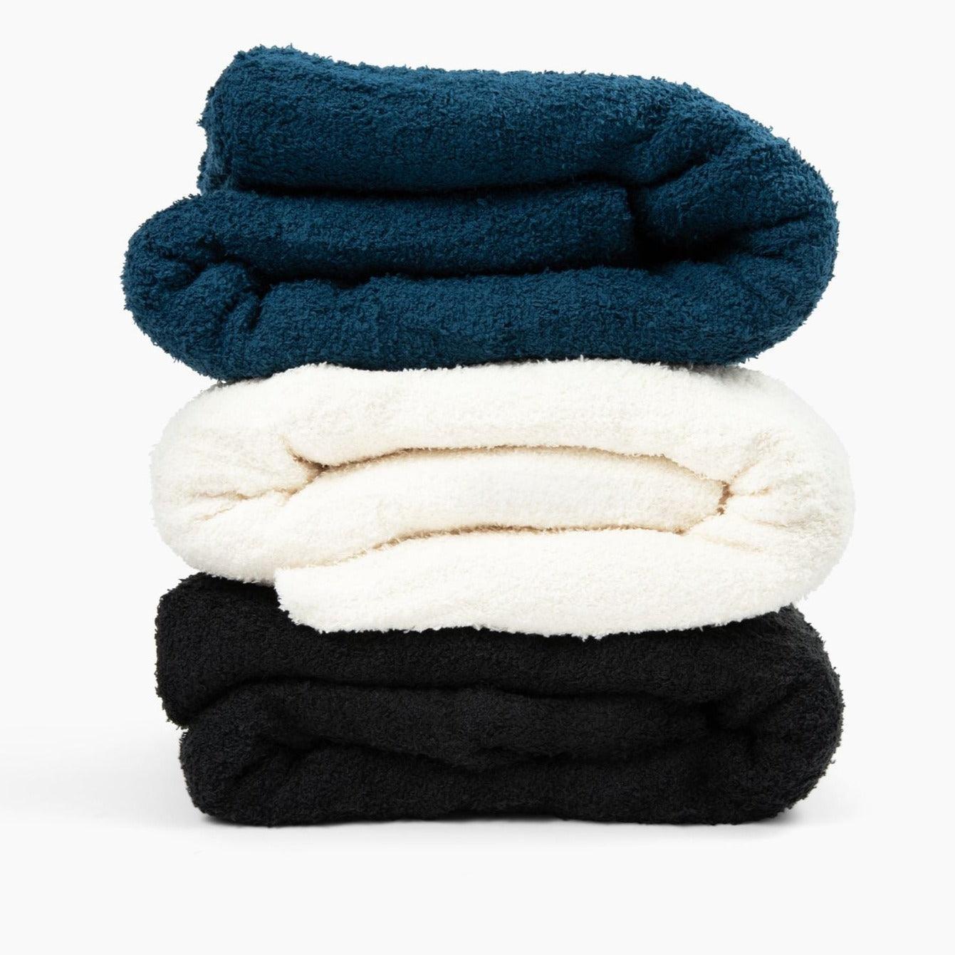 Cream Buttery Fluffy Throw Blanket