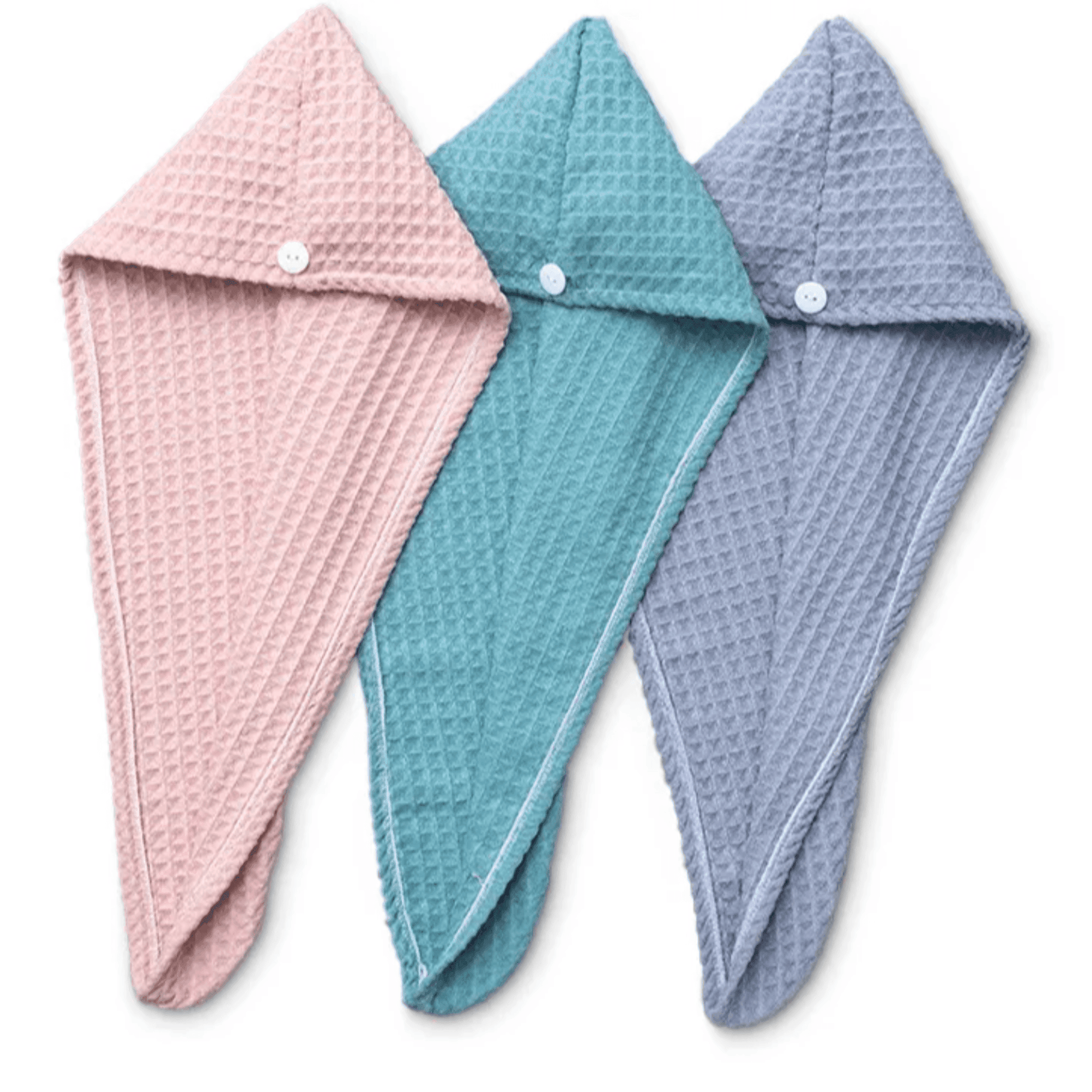 Wrap 'N Dry Microfiber Hair Towel - Blush