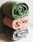 Blush Cozy Fleece Throw Blanket