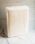 White Luxe Faux Fur Throw Blanket