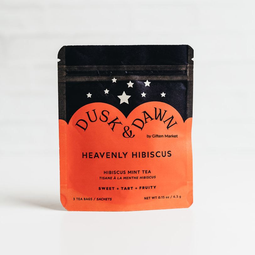 Heavenly Hibiscus Herbal Tea- Care Package Gift Ideas – Dusk Dawn
