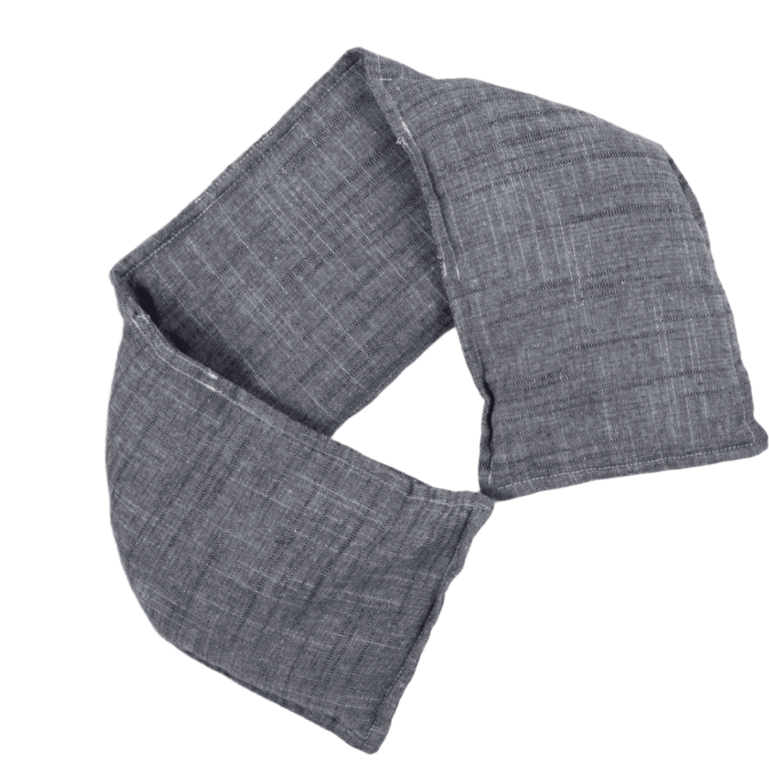 Denim Blue Luxury Linen Neck Wrap - Heat Therapy Pack