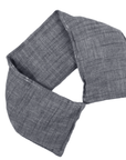 Denim Blue Luxury Linen Neck Wrap - Heat Therapy Pack