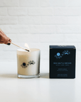 Sea Salt & Orchid Deluxe Soy Candle