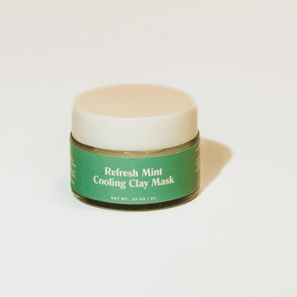 Refresh Mint Cooling Clay Mask  - 9g Glass Jar