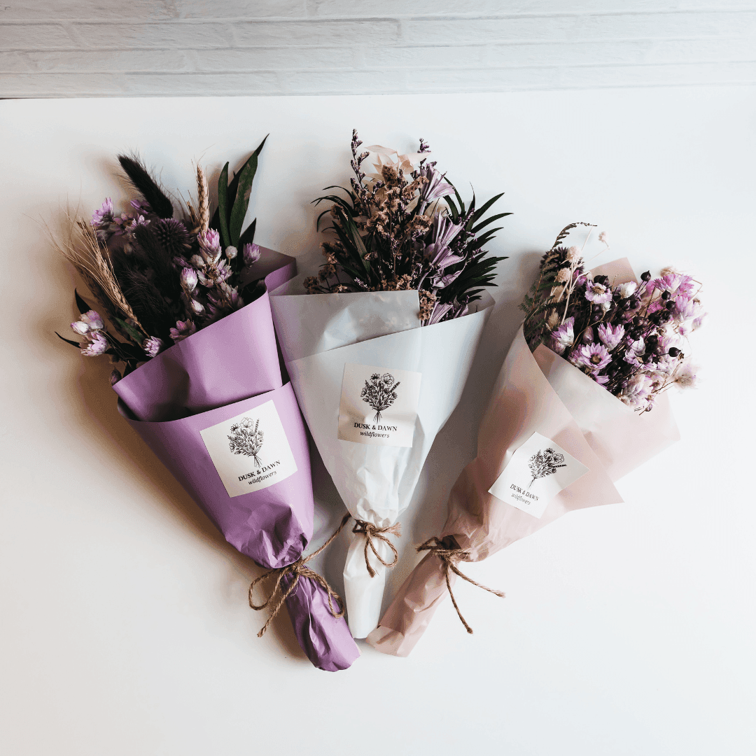 Belle Dried Flower Mini Bouquet