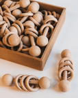 Wooden Ring Rattle