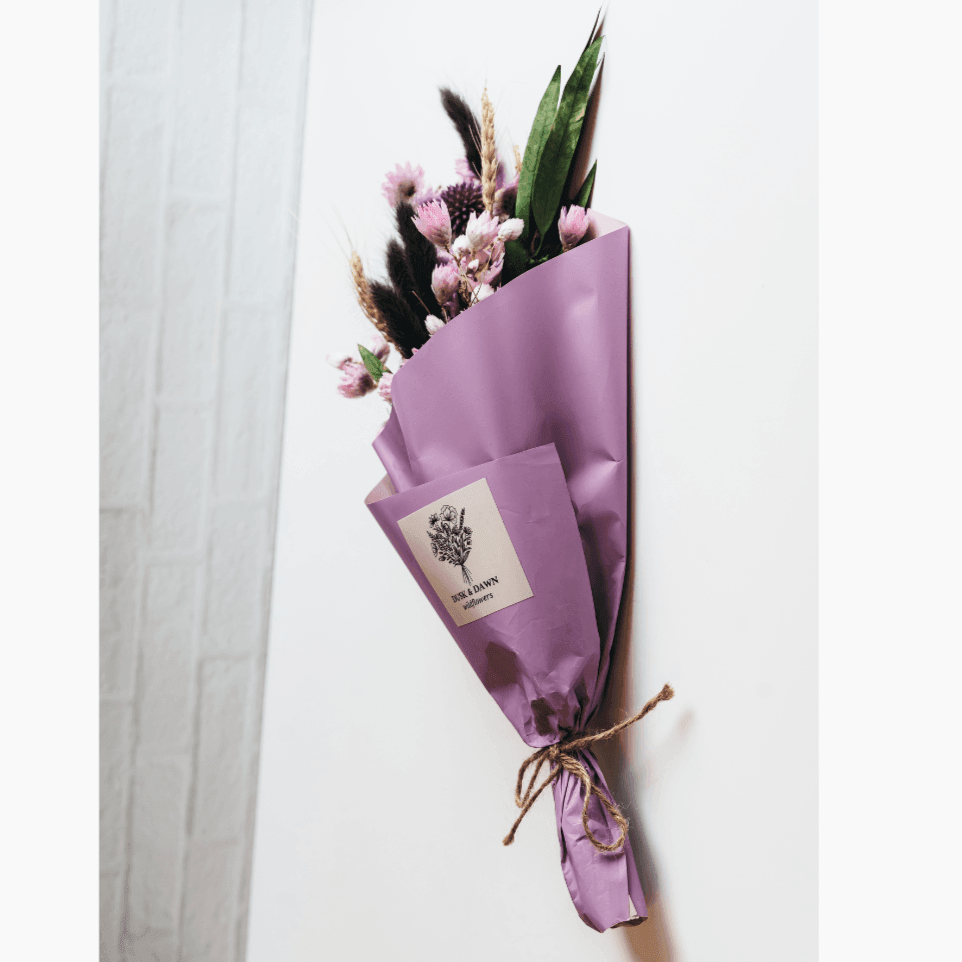 Iris Dried Flower Mini Bouquet