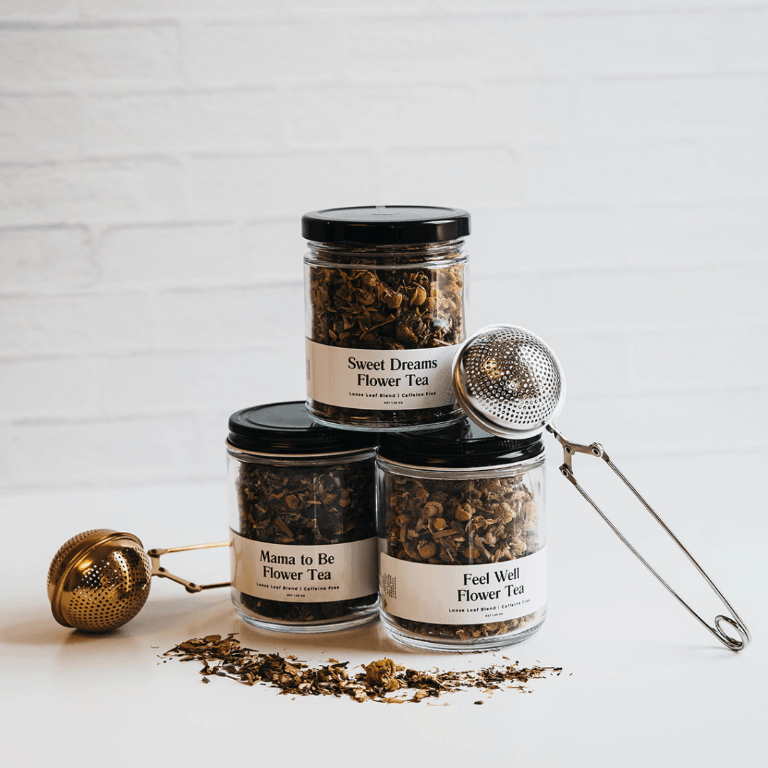 Feel Well Flower Tea - Glass Jar