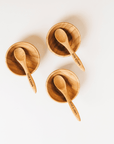 Bamboo Mixing Bowl & Spoon Set