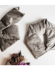Cozy Fleece Neck Wrap - Gray