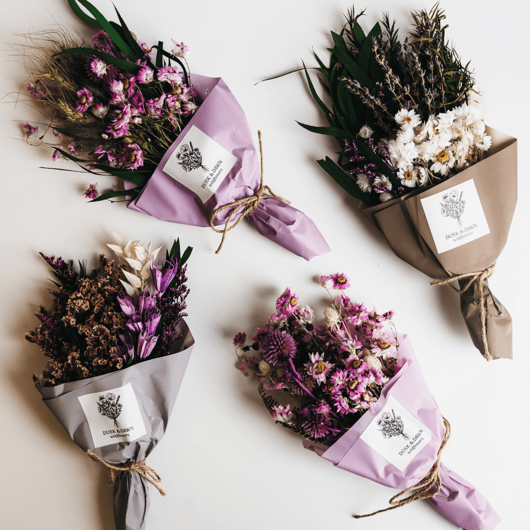 Belle Dried Flower Mini Bouquet