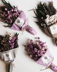 Iris Dried Flower Mini Bouquet