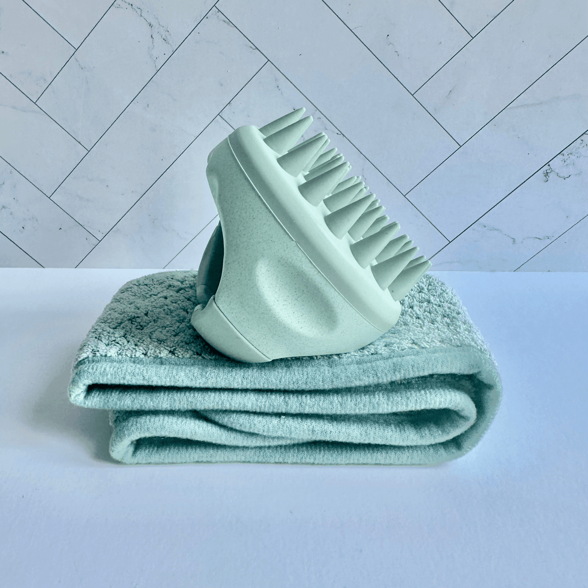 Mint Green Scalp Massager