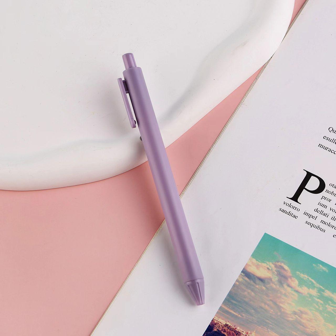 Purple Smooth Writing Gel Pen
