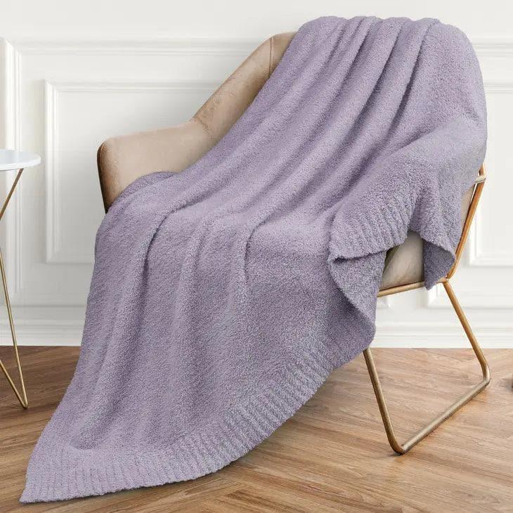 Lavender Buttery Fluffy Throw Blanket