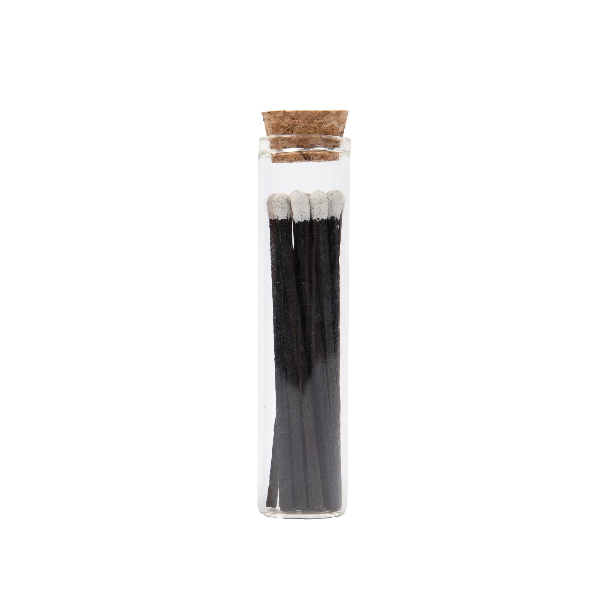 Small Apothecary Match Glass Jar - Tall - Giften Market