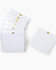 Heart Sticky Notes - Gold Foil Design