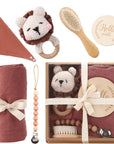 Welcome Baby Gift Set - Maroon