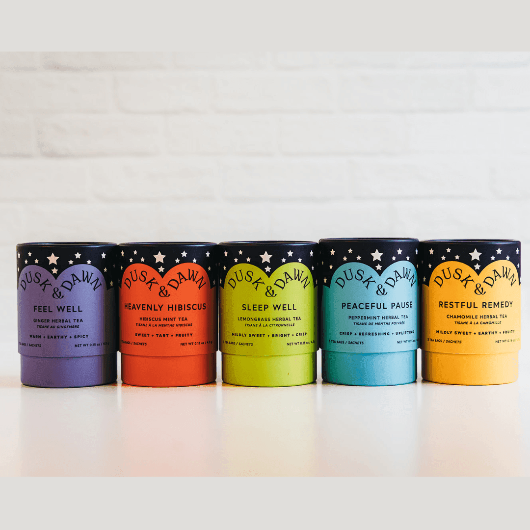 Restful Remedy Herbal Tea Tube - Care Package Gift Ideas -Teas And ...