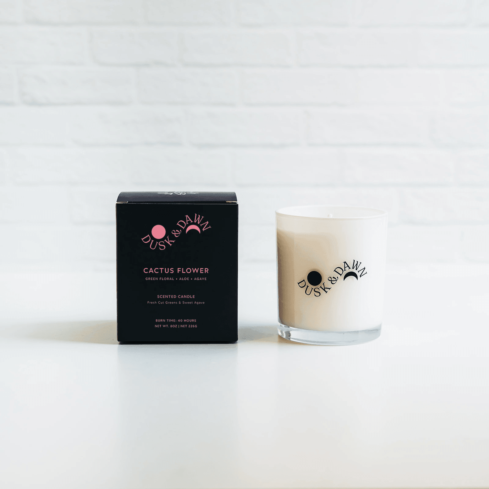 Dusk & Dawn Cactus Flower Soy Candle - Thumbnail 3