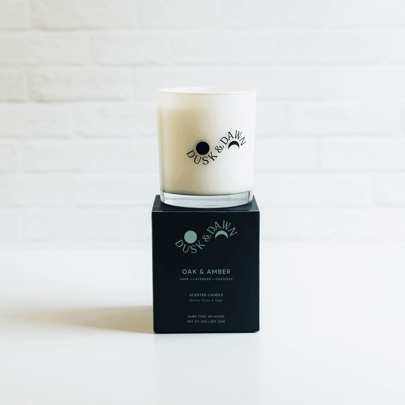 Dusk & Dawn Oak & Amber Soy Candle