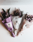 Iris Dried Flower Mini Bouquet