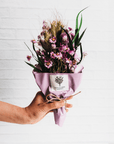 Iris Dried Flower Mini Bouquet