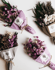 Iris Dried Flower Mini Bouquet
