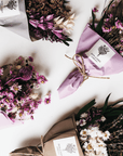 Iris Dried Flower Mini Bouquet